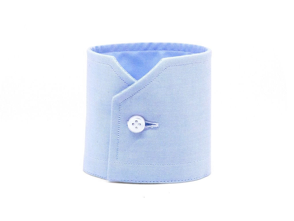 Slim customizable poplin cotton shirt