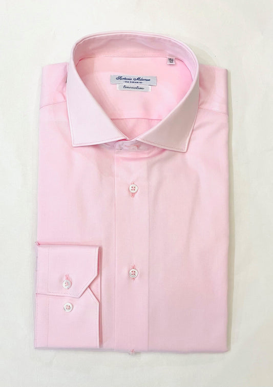 Customizable Regular cotton twill shirt